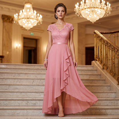 💖Last Day 50% OFF💖💃Elegant Lace Evening Dress