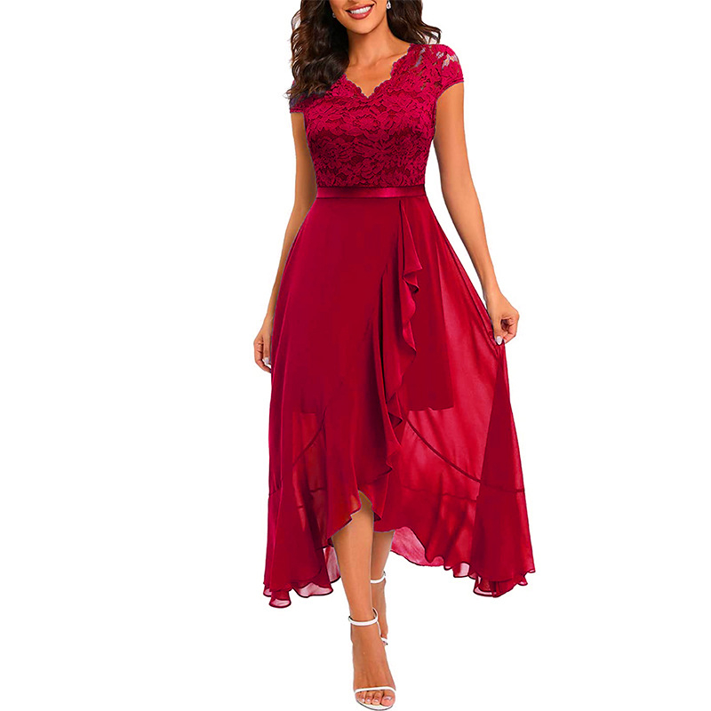 💖Last Day 50% OFF💖💃Elegant Lace Evening Dress