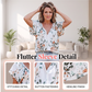 🎉 LIMITED TIME 50% OFF! 🔥Women Casual V Neck Floral Print