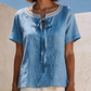 💖2026 Summer Sale 50% OFF💥Women's Elegant Lace Tie Neck Top