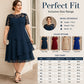 👗50 OFF% Only $52.99 🔥Free Shipping！🌸Women's Elegant Plus Size Tiered Dress
