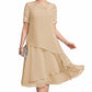 👗50 OFF% Only $52.99 🔥Free Shipping！🌸Women's Elegant Plus Size Tiered Dress