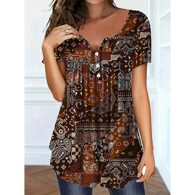 🌸😌 LIMITED TIME 50% OFF! 👚Women's Casual V-Neck Top – Soft fabric & relaxed fit – Easy style for every day.
