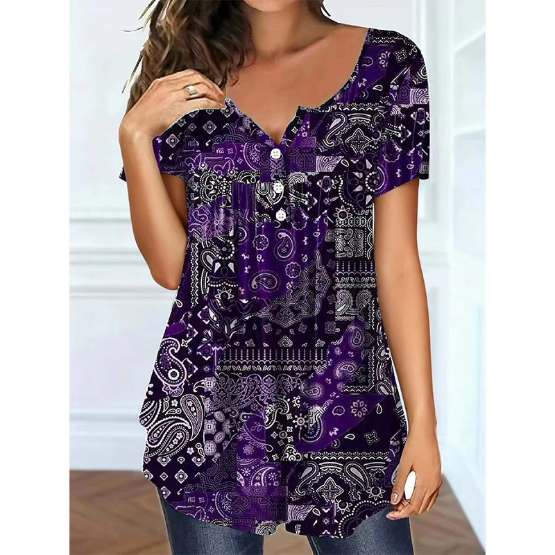 🌸😌 LIMITED TIME 50% OFF! 👚Women's Casual V-Neck Top – Soft fabric & relaxed fit – Easy style for every day.