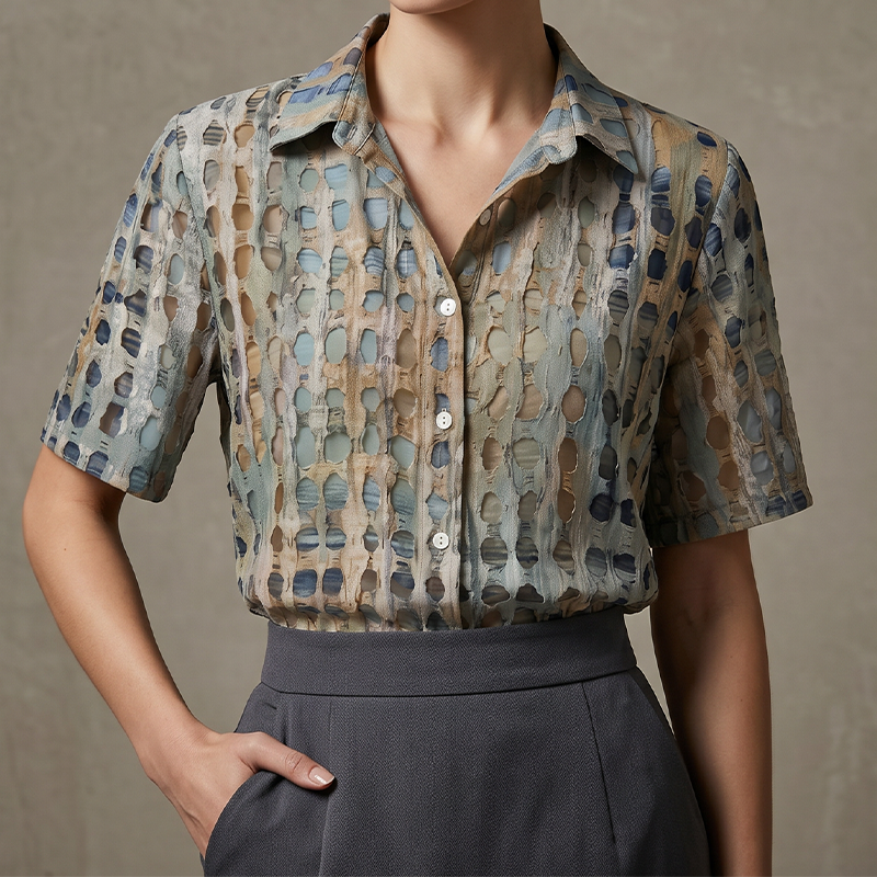 💨🕊️ LIMITED TIME 50% OFF! 🌊Loose Fit Summer Blouse – Relaxed & flowy – Move freely in style.