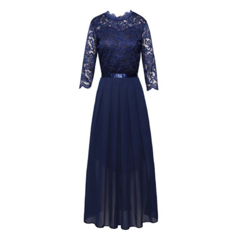 🌸😌 LIMITED TIME 50% OFF! 👚Women's Elegant Lace Bodice Maxi Dress