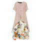 👗New Arrivals 50% OFF💥Women's Layered Look Floral Print Casual Dress