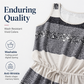 👚🔄 50% OFF! 🌀Striped Drawstring Dress – Classic stripes & easy pairing.