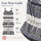 👚🔄 50% OFF! 🌀Striped Drawstring Dress – Classic stripes & easy pairing.