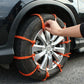 🚗 50% OFF ⏰ Universal Reusable Anti-Skid Nylon Tire Chains – Install in 90s, No Jack Needed! ❄️⛓️